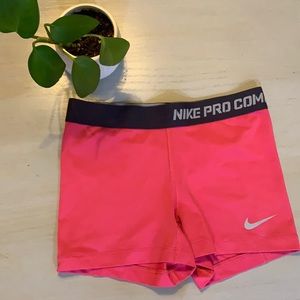 Nike Pro dry fit combat compression shorts